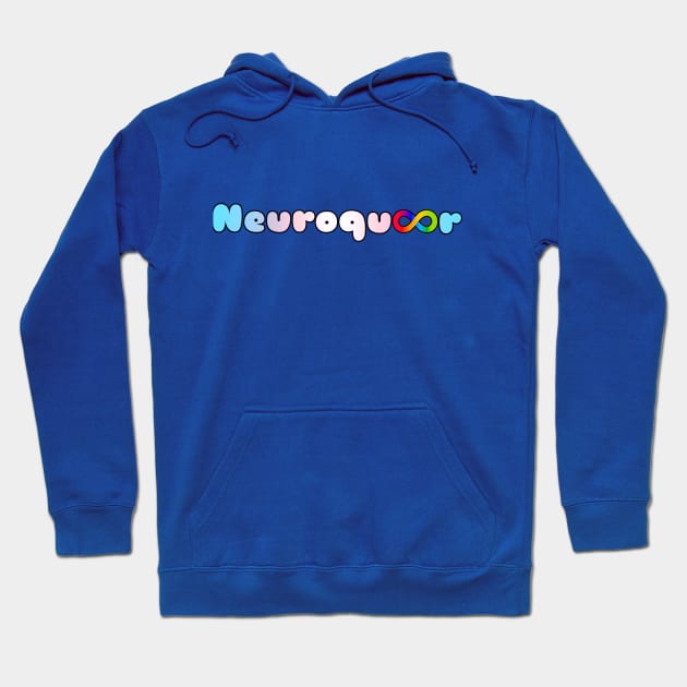 Neuroqueer trans flag infinity neurodivergent autistic transgender pride Hoodie by Sunniest-Dae